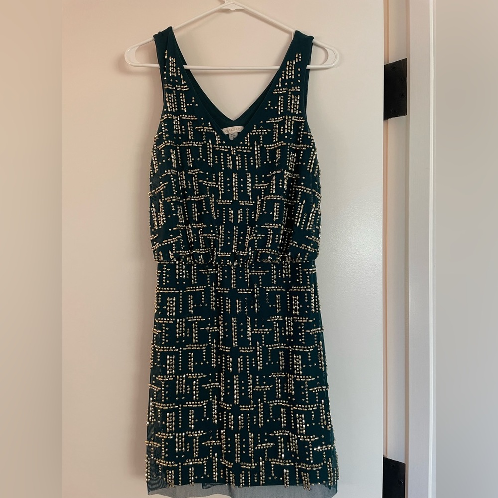 Beaded cache dress